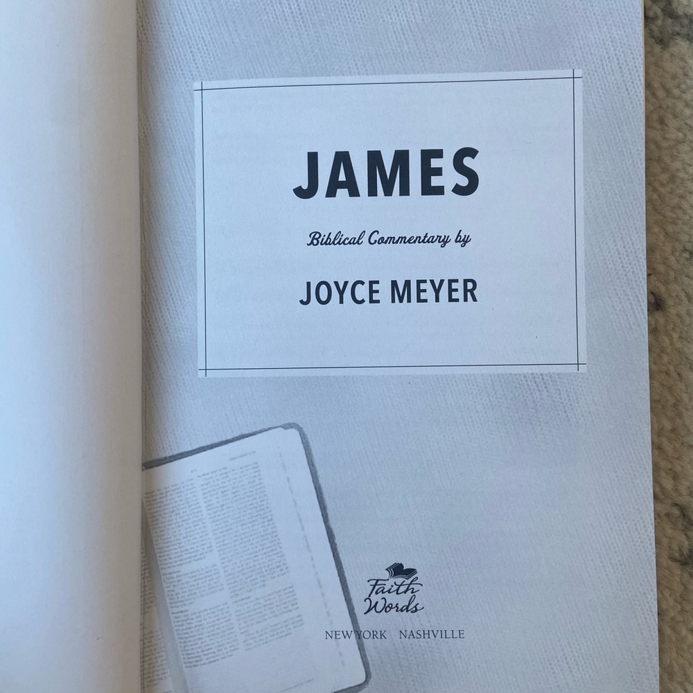 James Commentary by Joyce Meyers
